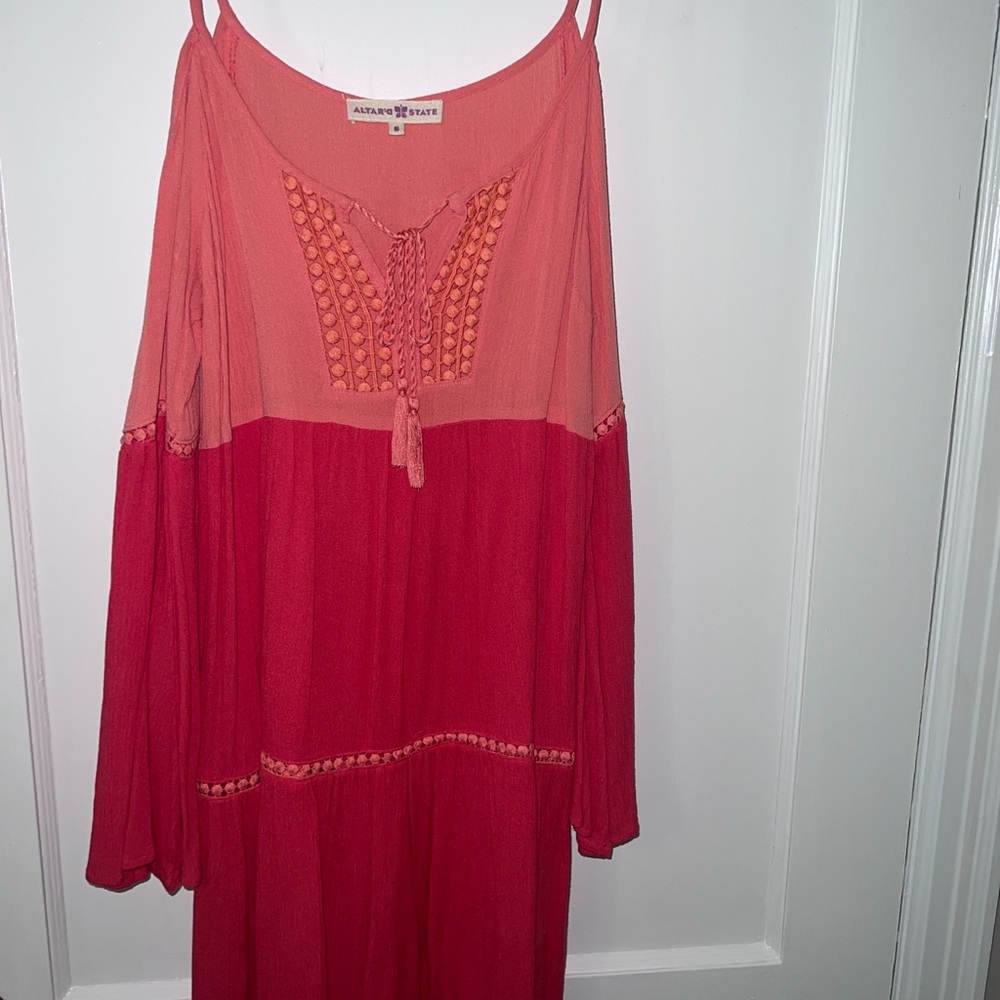 Altar’d State Cold Shoulder Dress